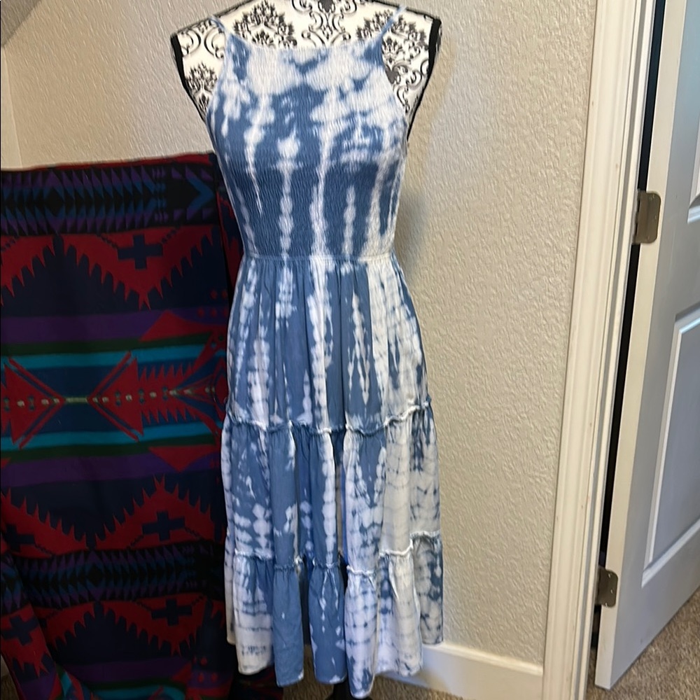 Sim & Sam Tie Dye Summer Dress Sz XS